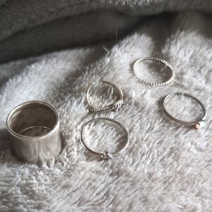 Sterling Silver Stacking Ring Set